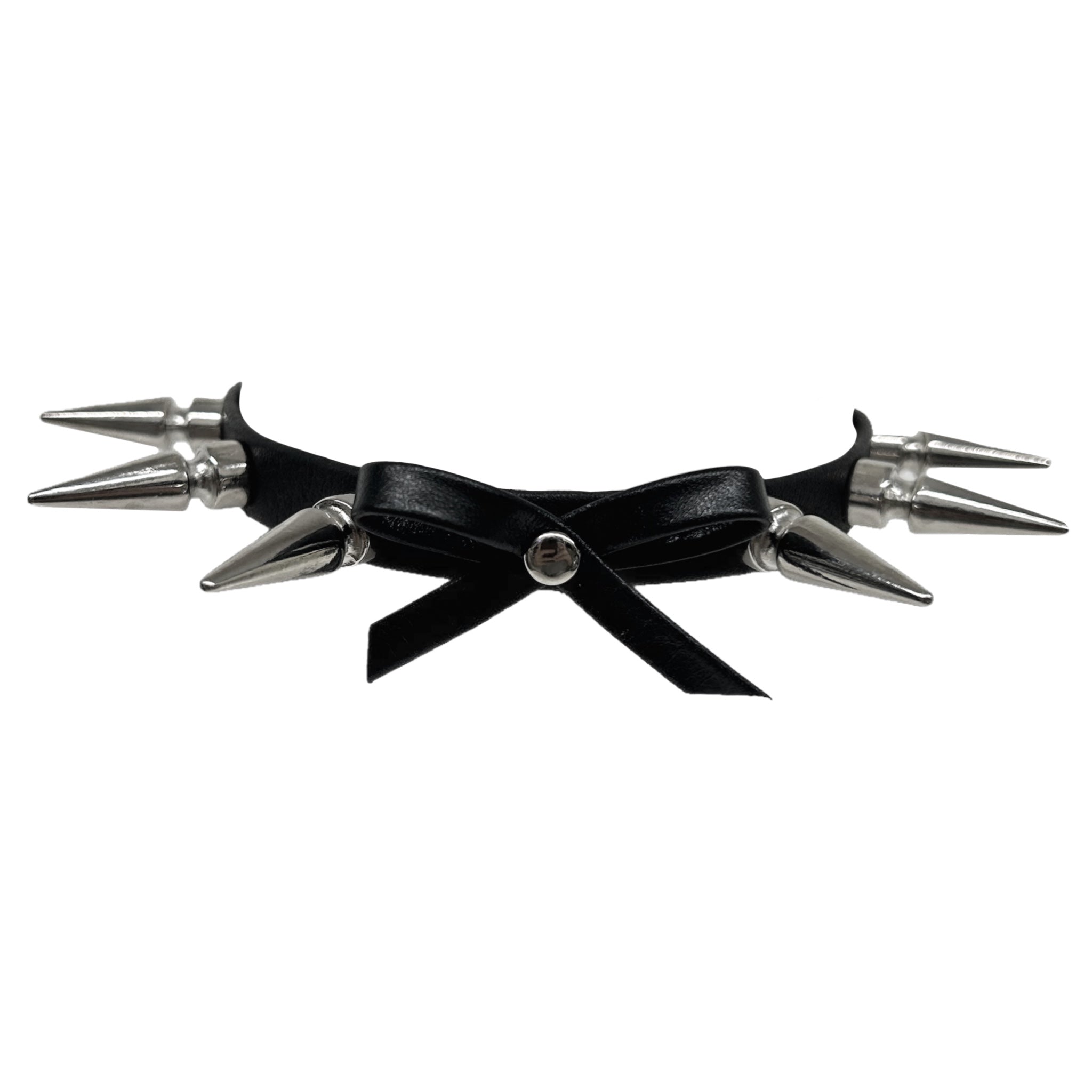 Spike Leather Choker